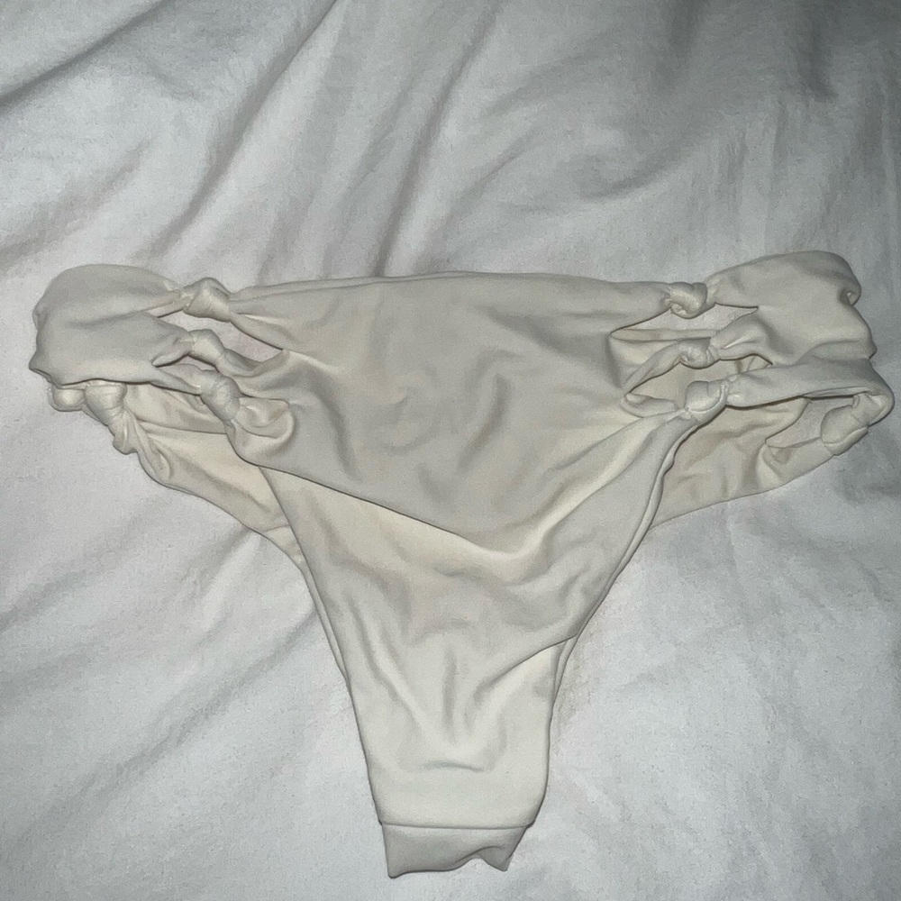 MIKOH Ivory Bikini Bottom